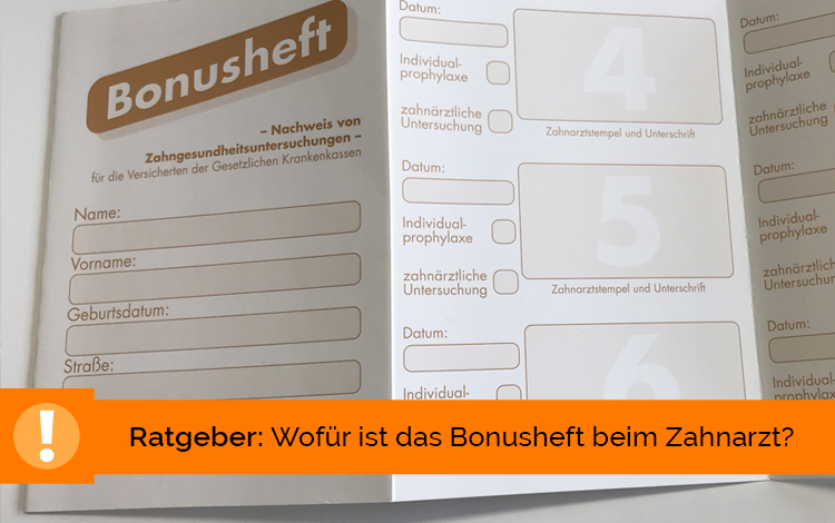 Bonusheft Zahnarzt | Zahnklinik Dreiländereck Rheinfelden
